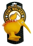 Kiwi Walker Kiwi M oranžová / Pískacia hračka pre psov / Latex / 11,5 cm (LTX-006)