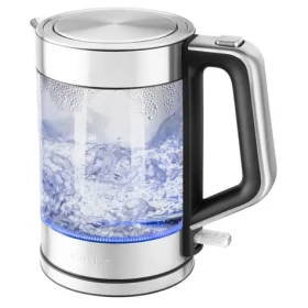 Catler KE 410 strieborná / Dvojstenná varná kanvica / 2200W / 1.2L (8590669323227)