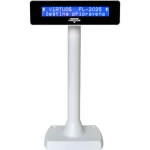 Virtuos FL-2025MB biela / Zákaznícky displej / LCD / 2x20 znakov / USB (EJG0005)