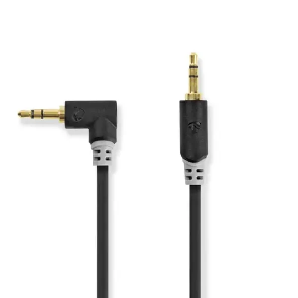 Nedis Stereo Audio kábel jack 3.5 mm (M) - jack 3.5 mm (M) 1.00 m čierna (CABW22600AT10)