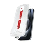 ER POWER Full Cover ochranné sklo pre Apple iPhone 16 PLUS / Ochranné sklo / 6,7" / 9H / Inštalačný rámček (ERGSFCBAPIP1667)