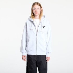 Mikina Carhartt WIP Hooded Heart II Hartt Sweat Jacket UNISEX Ash Heather XXL