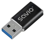 Adaptér USB-C(F) - USB-A(M) AK-81/Adaptér/USB 3.1 (SAVAK-81)