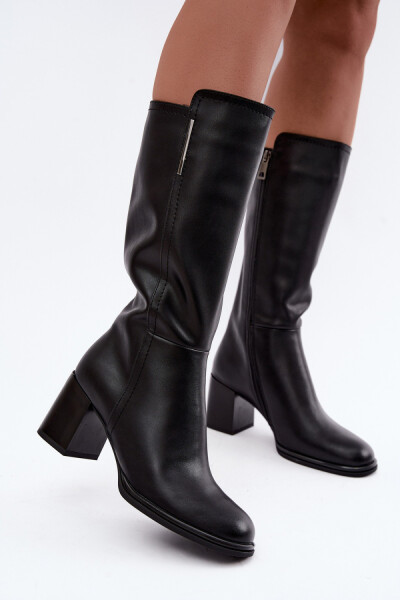 Čižmy na podpätku, model 231599 Step in style 39