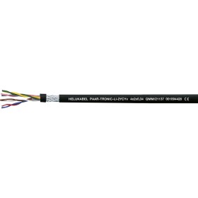 HELU 21147-500 dátový kábel Li-2YCYv 3 x 2 x 1 mm² čierna 500 m; 21147-500