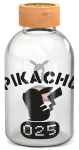 STOR Sklenená fľaša Pokémon 620 ml / Fľaša na pitie / Borosilikátové sklo / Skrutkovateľný uzáver (ST458EPM)