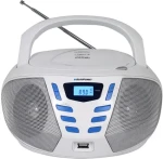 Blaupunkt BB7WH biela / prenosné rádio / CD / USB / AUX / LCD displej (BB7WH)