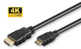 MicroConnect Kábel HDMI (M) - miniHDMI Typ C (M) 1.5m čierna (HDM1919C1,5)