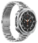 Spigen Bezel Tune Pro (Pilot) strieborná / Ochranný rámček / Samsung Galaxy Watch Ultra 2 47mm / Nerezová oceľ (ACS11618)
