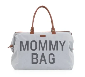 Childhome Prebaľovacia taška Mommy Bag Canvas Grey / 55 x 30 x 40 cm (CWMBBCGA)