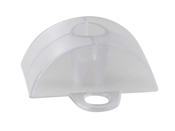 Distančná podložka (vlna) 18 mm, číra (41 × 18 mm) – 100 ks / bal