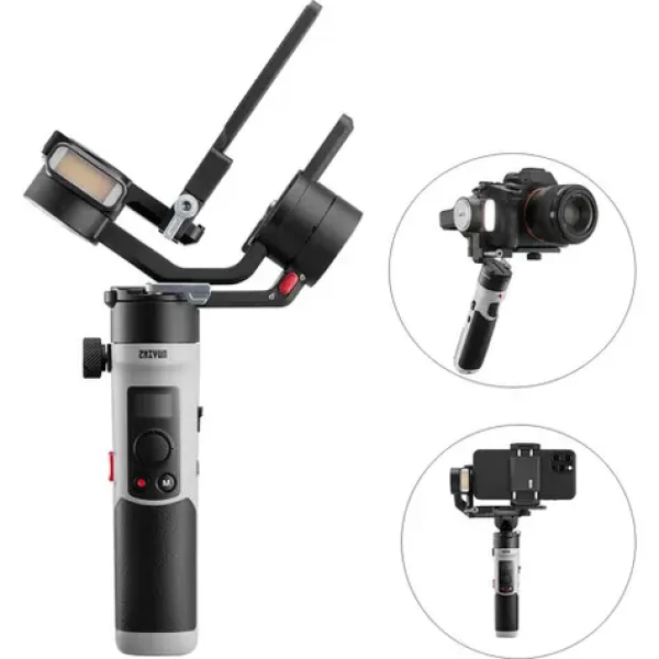 Zhiyun Crane M2S Combo / 3-osý gimbal pre fotoaparáty / 1150 mAh / USB-C / príslušenstvo (C02123GCB)