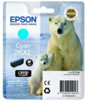 Epson Toner C13T26324010 nr 26 (cyan)