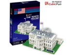 CubicFun Puzzle 3D Biely dom
