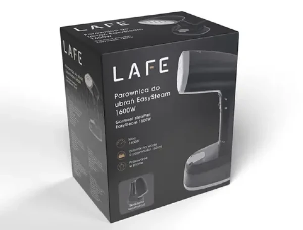Lafe EasyStream LAFZEL47580 čierna / Ručný naparovač / 1600 W / skladacia rukoväť (LAFZEL47580)