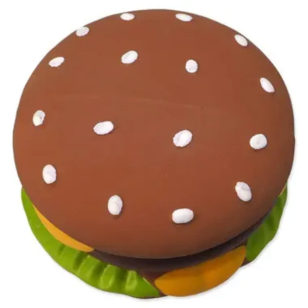 Dog Fantasy Hračka - Latex hamburger so zvukom 8cm (454-31995)