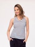 Look Made With Love Top 111 Stripes Navy Pruhy Námořnická modrá/bílá