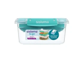 Sistema To Go STAX Delený vodotesný box na jedlo 1.15 l zelená (8592001429307)