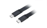 Akasa USB-C 3.1 Gen2 (M) - USB-C 3.1 Gen2 (M) 1m čierna / Slim / 10Gbps (AK-CBUB46-10BK)
