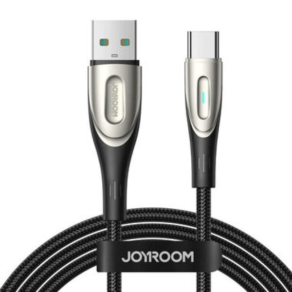 Joyroom SA27-AC3 Nabíjací kábel USB-A (M) - USB-C (M) 3A 1.2m čierna (SA27-AC3 1.2m Bl)