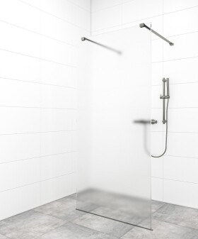 Sprchová zástena Walk-in 110 cm SAT vo farbe profilu Gun metal SATBWI110MSZAVGM SATBWI110MSZAVGM