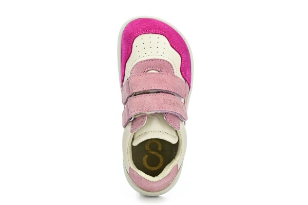 Shapen RE:WIND Mini Pink Leather barefoot topánky 28 EUR