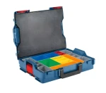 BOSCH 1600A016NB / Kufor na náradie L-Boxx 102 s zakladačmi / 12 priehradiek / ABS plast / 442 × 357 × 117 mm (1600A016NB)