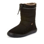 Detské zimné barefoot snehule UP TEX SNOW WOOL Black G3160249 - 30