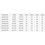 MEXEN - Exo štvrťkruhový posuvný sprchovací kút 100 x 90, transparent, zlato 8132-100-090-50-00