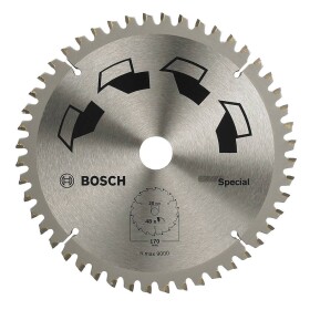 Bosch Accessories Special 2609256888 tvrdokovový pílový kotúč 170 x 20 mm Počet zubov (na palec): 48 1 ks; 2609256888