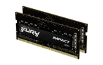 Kingston FURY Impact 16GB (2x 8GB) DDR4 3200MHz / CL20 / SO-DIMM / 1.2V / Non-ECC / Un-Registered (KF432S20IBK2/16)