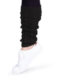 Yoclub Leg Warmers Black Braid SOC-0003U-3400 Black UNI