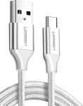 Ugreen biela / Kábel USB-A - USB-C / QC 3.0 / 3 m (60409)