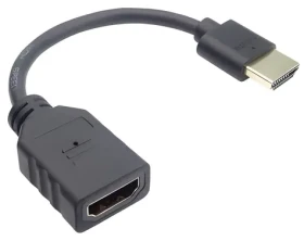 PremiumCord Flexi / Adaptér HDMI / Male - Female / ohybné zapojenie (kphdma-25)