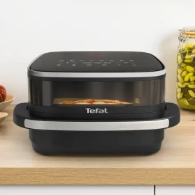 TEFAL Easy Fry XL FW4018E0 čierna / Teplovzdušná fritéza / 2200 W / 4 l (FW4018E0)