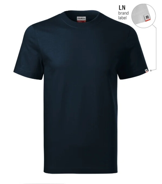 Recall tričko unisex navy blue 02 (štítok značky) XL