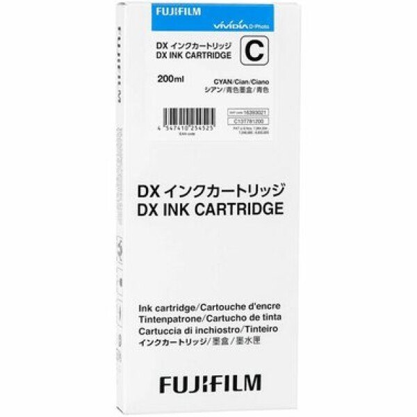 Fujifilm Fujifilm DX Ink Cartridge 200 ml cyan