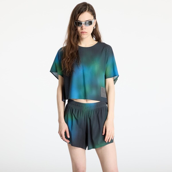 Tričko Y-3 Allover Print Running Short Sleeve T-Shirt Multicolor M