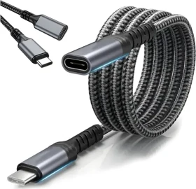 Zenwire USB-C - USB-C čierna / Kábel USB-C / 2 m