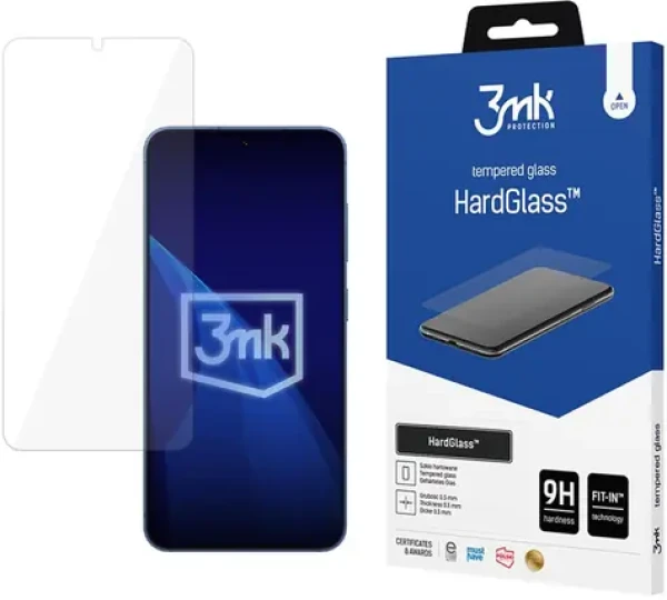 3mk HardGlass tvrdené sklo pre Samsung Galaxy S26 / Ochranné sklo / 9H / 0,3mm / 2,5D (5903108705950)