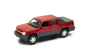 Welly Chevrolet Avalanche 1:34 strieborný