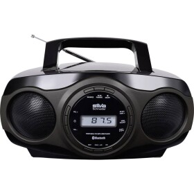 Silva Schneider MPC 17.7 BT CD-rádio FM CD, AUX, Bluetooth, USB čierna, sivá; 211097