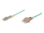 Good Connections LWL Duplex LC-SC modrá / Optický patch kabel / OM3 / 50/125 µm / Multi-mode / 10 m (LW-810LS3)