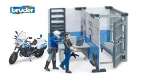 Bruder 62732 Policajná stanica motorkou figúrkami