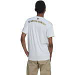 Pánske tričko FC Bayern JSY M HI3886 White with gold - Adidas XL bílo-zlatá
