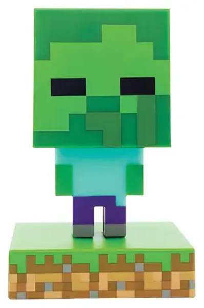 Paladone Icon Light Minecraft Zombie / Stolová lampa (PP6592MCFVEPM)