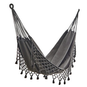 MADAM STOLTZ Hojdacia sieť Hammock Dark Grey