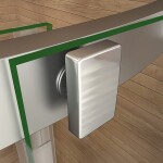 H K - Štvrťkruhový sprchovací kút HARMONY S4 90 cm s dvojdielnymi posuvnými dverami SE-HARMONYS490