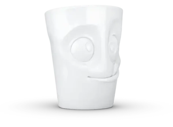 Fiftyeight Lecker biela / Hrnček / 350 ml / porcelán (T018601)