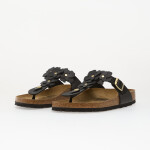 Tenisky Birkenstock Gizeh Flower Leather Women Black EUR 39